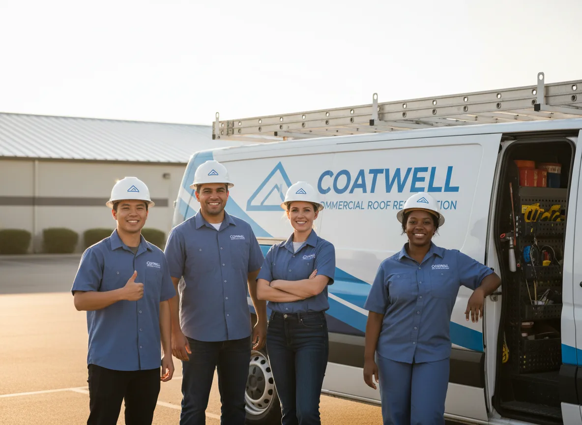 Commercial roof coating company in Springport, IN
